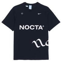 Nike X NOCTA krepšinio marškinėliai (Azijos dydis) Juodi vyriški gatvės drabužiai DM1727-010 XS