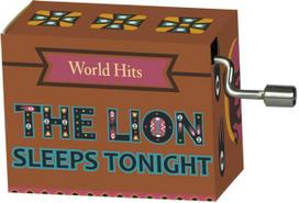 Muzikinė dėžutė Fridolin The Lion Sleeps Tonight World Hits 1