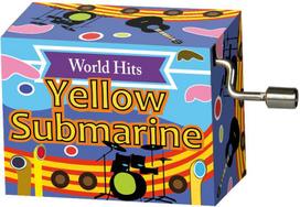 Muzikinė dėžutė Fridolin Geltona Submarine, World Hits Rock'n Pop