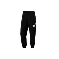Nike logotipas spausdintas raišteliu sportinės kelnės moteriškos apatinė dalis juoda DM6184-010 S