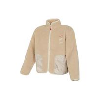 Nike FW23 Drakono Metų KINIŠKŲ Naujųjų Metų Serijos Spalvų Bloko Kišeninė Užtrauktuku Užsegama Vilnos Striukė Vyrams Viršutiniai Drabužiai Paplūdimio Balta FZ6194-126 XL