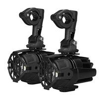 2vnt motociklo priekinių žibintų LED rūko žibintų apsaugos su laidų pynėmis BMW R1200GS F800GS juoda