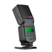 Andoer universali blykstė Speedlite GN40 reguliuojama LED užpildymo lemputė ant fotoaparato blykstės su laikikliu juoda