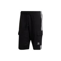 Adidas Originals Trefoil Solid Stripe Krovinių Šortai Vyriški Apatiniai Juodi HB9542 M