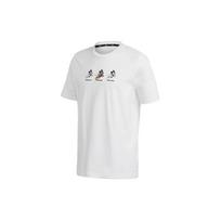 Adidas Disney Mikės Pūkuotuko Grafinis trumpomis rankovėmis T-shirt Vyriški Viršutiniai drabužiai Baltas GL2224 XXL