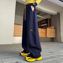 Girls' Spring & Autumn 2025 Fashion Wide-Leg Sweatpants for Middle & Big Kids – Casual Style for Middle School Students 170 cm tamsiai mėlyna spalva