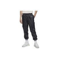 Jordan Solid Logo Print vidutinio juosmens sportinės kelnės Vyriški apatiniai Juodos DM1866-010 L