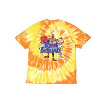 Nike X Space Jam: A New Legacy Tune Squad Cartoon Print Tie-Dye Sports Basketball T-Shirt Men Tops Gold DH3823-101 XL