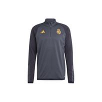 Adidas Real Madrid Tiro 23 Treniruočių džemperis su mozaikos logotipu Vyriški viršutiniai drabužiai Anglies juodos spalvos IB0036 M