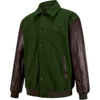 Timberland AF Odinė Letterman Madinga Universali Striukė Unisex striukės Žalia A662K-EIN XXL