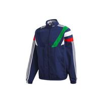 Adidas Originals Trejų Dryželių Stovintis Apykaklės Sportinis Švarkas Vyriški Švarkai Tamsiai Mėlynas FN0966 M