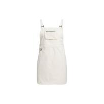 Adidas Vienspalvė Sportinė Jumpsuit Suknelė Su Užtrauktuku Kišenėje Moteriška Suknelė Wonder-White IK8605 L