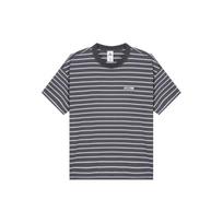 Nike SS23 Marškinėliai trumpomis rankovėmis su dryžuotu raštu Vyriški Viršutiniai drabužiai Violetiniai FB8130-015 XXL