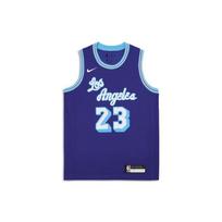 Nike NBA Vaikams SW Fanų Edition Los Angeles Lakers James 23 Retro Krepšinio Marškinėliai Vaikams Mėlyni DJ4867-495 M
