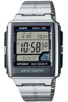 Casio Wave Ceptor laikrodis Sidabrinis Radijo bangomis valdomas WV-59RD-1AJF Vyriškas