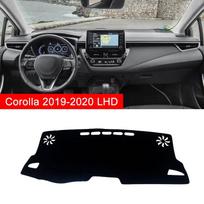 Skirta Toyota Corolla E210 Automobilio Prietaisų Skydelio Dangalai Kilimėlis Saulės Atspindžio Pagalvėlė Prietaisų Skydelio Kilimai Apdailos Anti-UV Aksesuarai 2019 2020 2021 Left hand driving