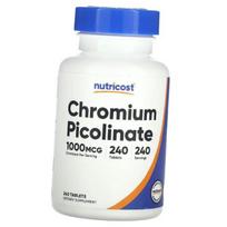 Chromas Picolinate, Chromium Picolinate 1000, Nutricost  240tab (36647026) 240tab