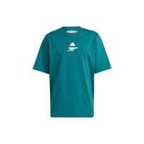 adidas Arsenal LFSTLR Oversized Marškinėliai Sodriai Žali Vyriški Gatvės Stiliaus HZ2063 L