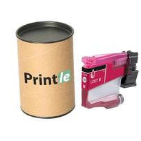 Brother LC-527M kasetė magenta/purpurinė 900psl (Printle) LC527M (su mikroschema)
