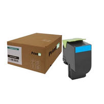 Lexmark 81C2XC0 kasetė žydra/cyan 16200psl (Printle)  (su mikroschema)