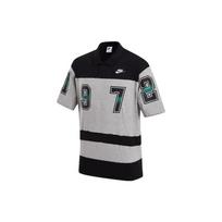 Nike Sportiški Laisvi Atsitiktiniai Polo Marškinėliai Vyriški Viršutiniai Drabužiai Juodi Pilki FQ9582-063 XL