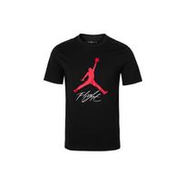 Air Jordan Flight Krepšinio Marškinėliai Trumpomis Rankovėmis Vyriški Viršutiniai Drabužiai Juodi AO0665-010 L