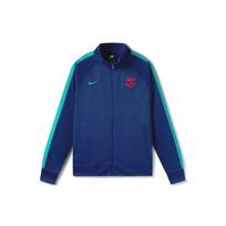 Nike FC Barcelona Sirgalių Futbolo Treniruočių Striukė Vyriška Viršutinė Apranga Tamsiai Karališkos Mėlynos CW6045-455 XL