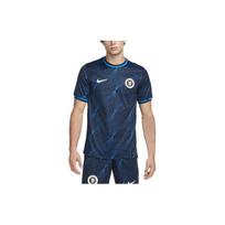 Nike Chelsea FC 2023/24 Stadiono išvykos marškinėliai su logotipu Spausdinimas Vyriški Viršutiniai drabužiai Mėlyni DX2683-428 L