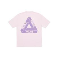 Palace Reacto Tri-Ferg T-Shirt Pink Unisex Tops P24ES030 S