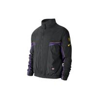 Nike NBA Logotipo Spaudinys Stovimos Apykaklės Striukė Vyriškos Striukės Juoda CJ7148-010 S
