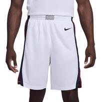 Nike JAV krepšinio rinktinės Olimpinės serijos Kvėpuojanti, drėgmę sugerianti, patogi, su raišteliais, vidutinio aukščio, prigludusi krepšinio apranga Vyriška apranga Balta FQ0303100 2XL