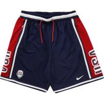 Nike Usab Laisvi prakaitą sugeriantys raišteliu krepšinio šortai Vyriški šortai Obsidian Sport-Raudoni Balti FQ0328-451 L black