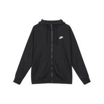 Nike Basic Logo Casual Zip Hoodie Jacket Men Outerwear Black BV2649-010 M