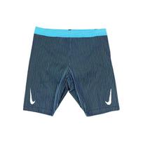 Nike Aeroswift dryžuoti logotipo spausdinti vyriški sportiniai šortai su mėlyna kelnele DA1430-013 XXL blue