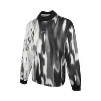 Nike Dri-Fit Culture Futbolo Laisvo Mezgimo Ilgomis Rankovėmis Marškinėliai Vyriški viršutiniai drabužiai Sail-White Black FZ0561-133 M