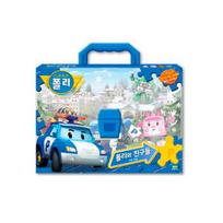 RoboCar POLI Draugai Nešiojamas Dėlionės Rinkinys (14–36 vnt.) / POLI gelbėjimo komanda Didelis nešiojamas dėlionės rinkinys (42–72 vnt.) - Pagaminta Korėjoje  (3 Parinktys) #Friends Set