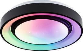 Lubinis šviestuvas Paulmann Panel Rainbow Dynamic 22W RGB Kintama balta White/black | PL70544 | 4000870705445