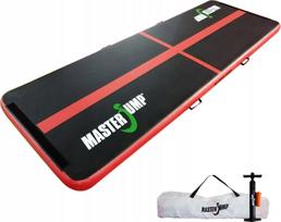 Master pripučiamas gimnastikos čiužinys MAS-B860-Black-Red 300 cm x 100 cm x 10 cm Black | 8592833009661 | 8592833009661