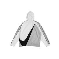 Nike Didelis Logotipas Ant Nugaros Pusiau Užtrauktuku Su Gobtuvu Striukė Vyriškos Striukės Baltos CD0420-100 XXL white