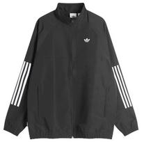 Adidas Originals Skateboarding Gatsele Logotipas Juostelė Sportinė Laisva Patogi Stovinti Apykaklė Ilgomis Rankovėmis Striukė Vyriška Striukė Juoda Balta JC5174 2XL black