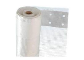 Plėvelė pastolių uždengimui, armuota, skaidri, 180g/m²