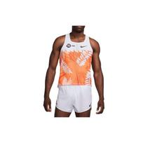 Nike Gradientinis dizainas Laisvalaikio kvėpuojantis sportinis bėgimo liemenė vyriški viršutiniai drabužiai Oranžinė FQ1363-803 XXL
