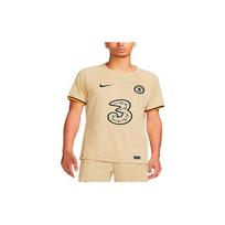 Nike Chelsea trečiojo kompleto futbolo marškinėliai, Gerbėjų Edition 22/23 Vyriški viršutiniai drabužiai Abrikosų spalvos DN2712-253 S