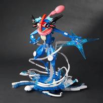 Pokemon Anime Super Charizard X Statybinės kaladėlės Ašo Greninja iš Koga Ninja Filmų Modelio Kaladėlės Pasidaryk pats Žaislai Vaikams Šventinės Dovanos No Box