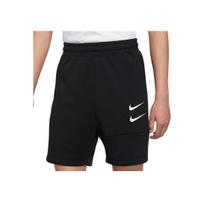 Nike Sportswear Swoosh Laisvo kirpimo kasdieniai šortai Vyriški apatiniai Juodi CU3912-010 M