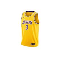 Nike NBA Lakers Anthony Davis Nr. 3 kvėpuojantys marškinėliai vyrams Geltoni AA7099-742 S