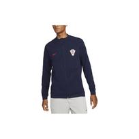 Nike Kroatija Academy Pro Futbolo Treniruočių Logotipo Spaudinys Užtrauktukas Laisvalaikio Striukė Vyriška Viršutinė Apranga Tamsiai Mėlyna DH4743-498 M