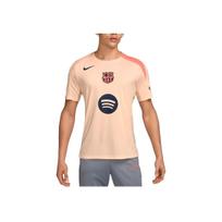 Nike T90 25-26 Barselona Apšilimo Treniruočių Megztinis Trumpomis Rankovėmis Futbolo Marškinėlis Unisex Viršus HM3344-808 2XL