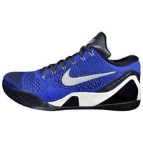 Nike Kobe 9 Abrasion Resistant Low top Basketball Shoes Men's Blue Black Nike IB2140-400 40