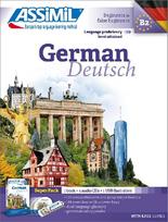 ASSiMiL German - Audio-Sprachkurs Plus - Niveau A1-B2: Deutschkurs in englischer Sprache, Lehrbuch + 4 Audio-CDs + 1 USB-Stick
